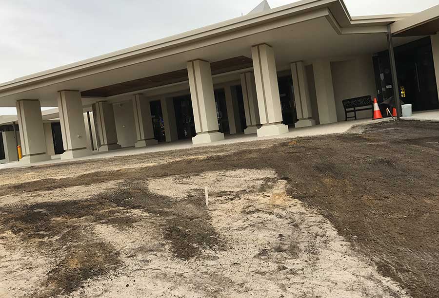 Church ground in need for some greens